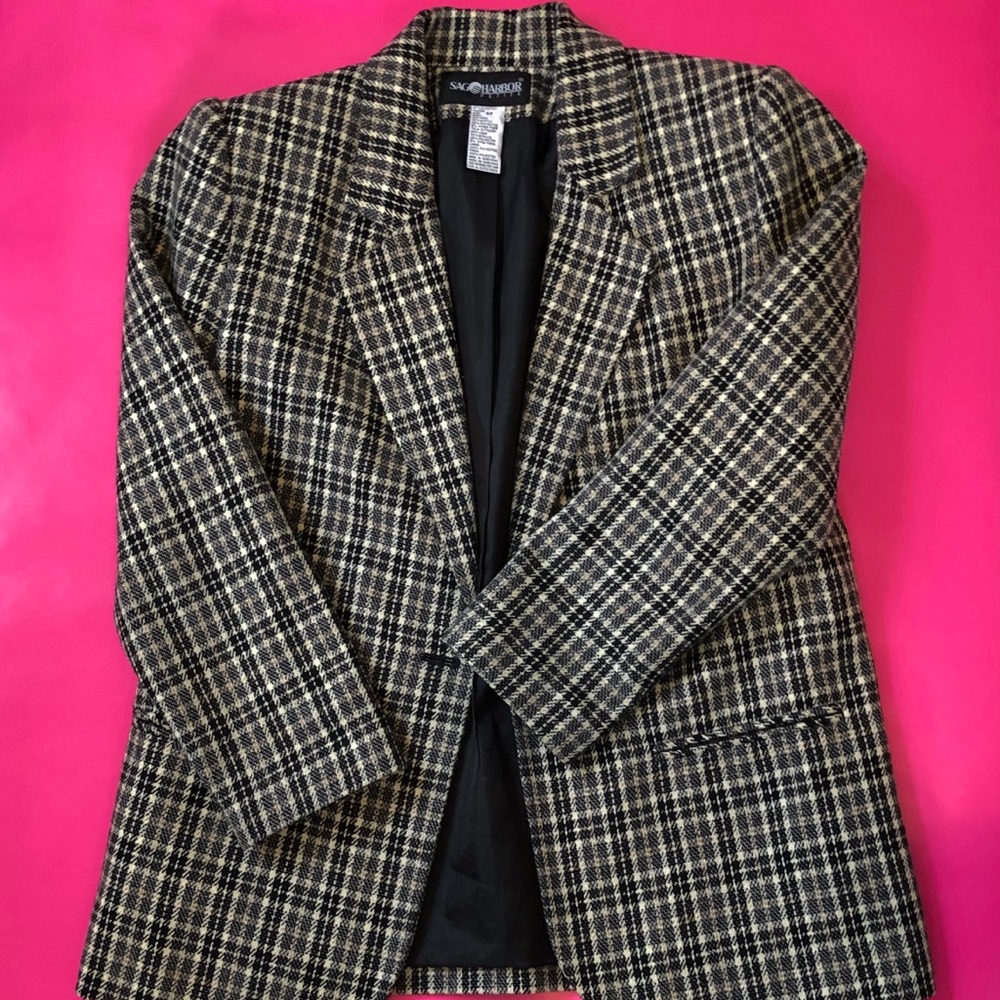 Houndstooth Blazer